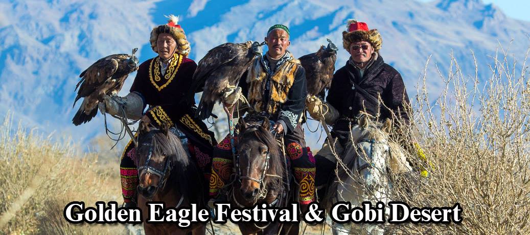 Golden Eagle Festival and Gobi desert