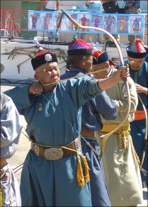 Naadam horse racing