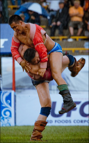 Naadam Wrestler